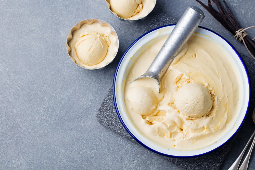 There's nothing as satisfying as homemade ice cream with cream as the first ingredient. (Anna_Pustynnikova/Shutterstock)
