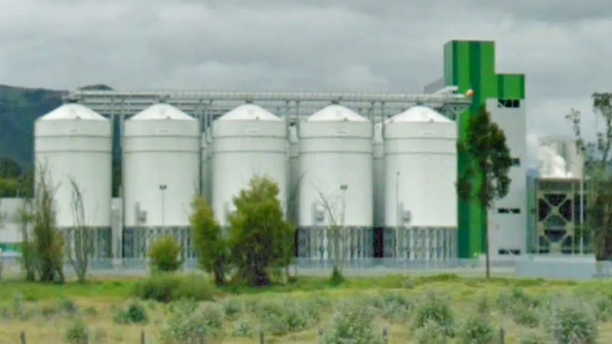 A plant run by Central Cervecera de Colombia, one of the companies owned by the late industrialist Carlos Ardilla Lulle, in Sesquilé, Colombia, in this 2019 file photo. (Google Maps/Screenshot via The Epoch Times)