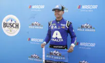 Byron Takes Pole for 1st Cup Race on Indy Road Course