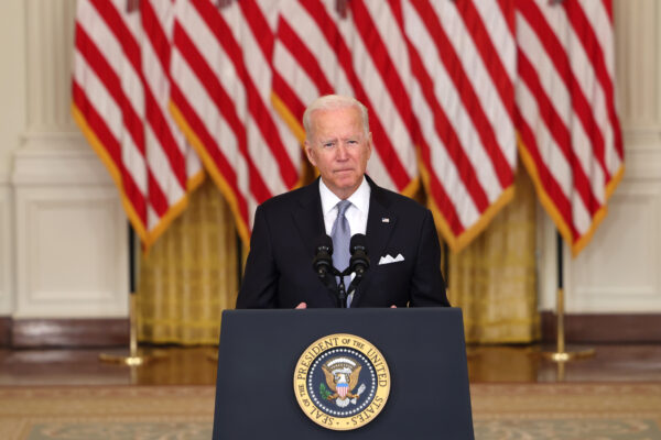 President Biden Delivers Remarks On Afghanistan