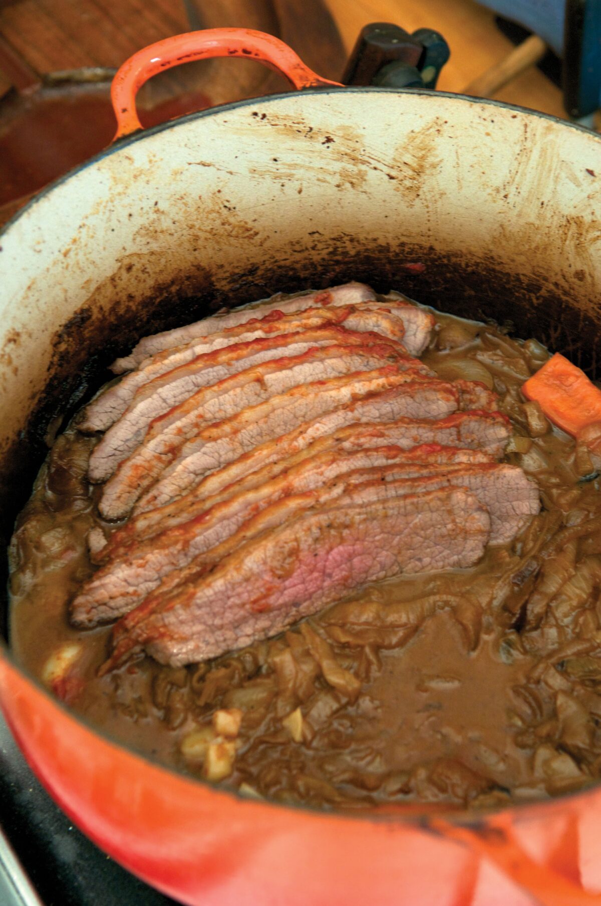 Nach Waxman's brisket recipe makes use of a secret technique his mother-in-law taught him:
