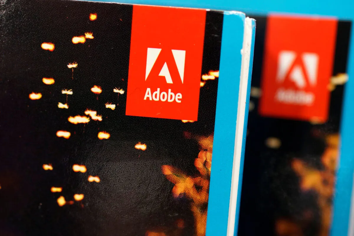 An Adobe Systems Inc. software box is seen in Los Angeles, Calif., on March 13, 2017. (Lucy Nicholson/Reuters)