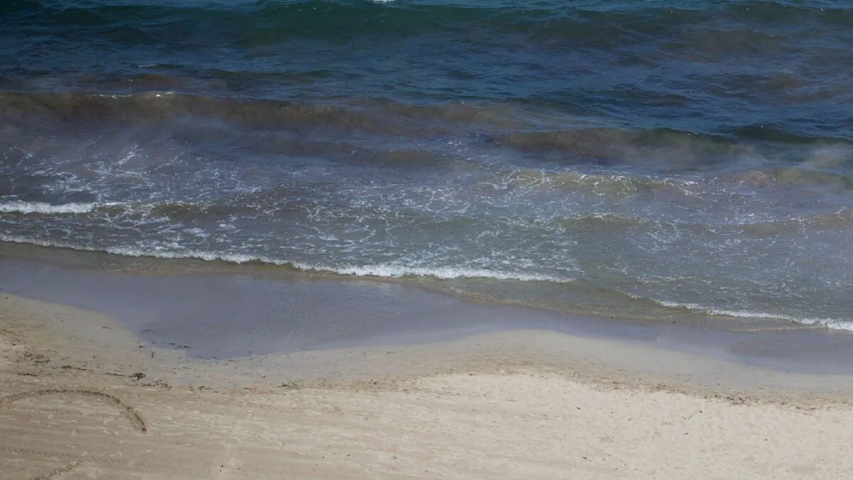 A beach on Spanish island of Ibiza in a file photo. (Jaime Reina/AFP via Getty Images)