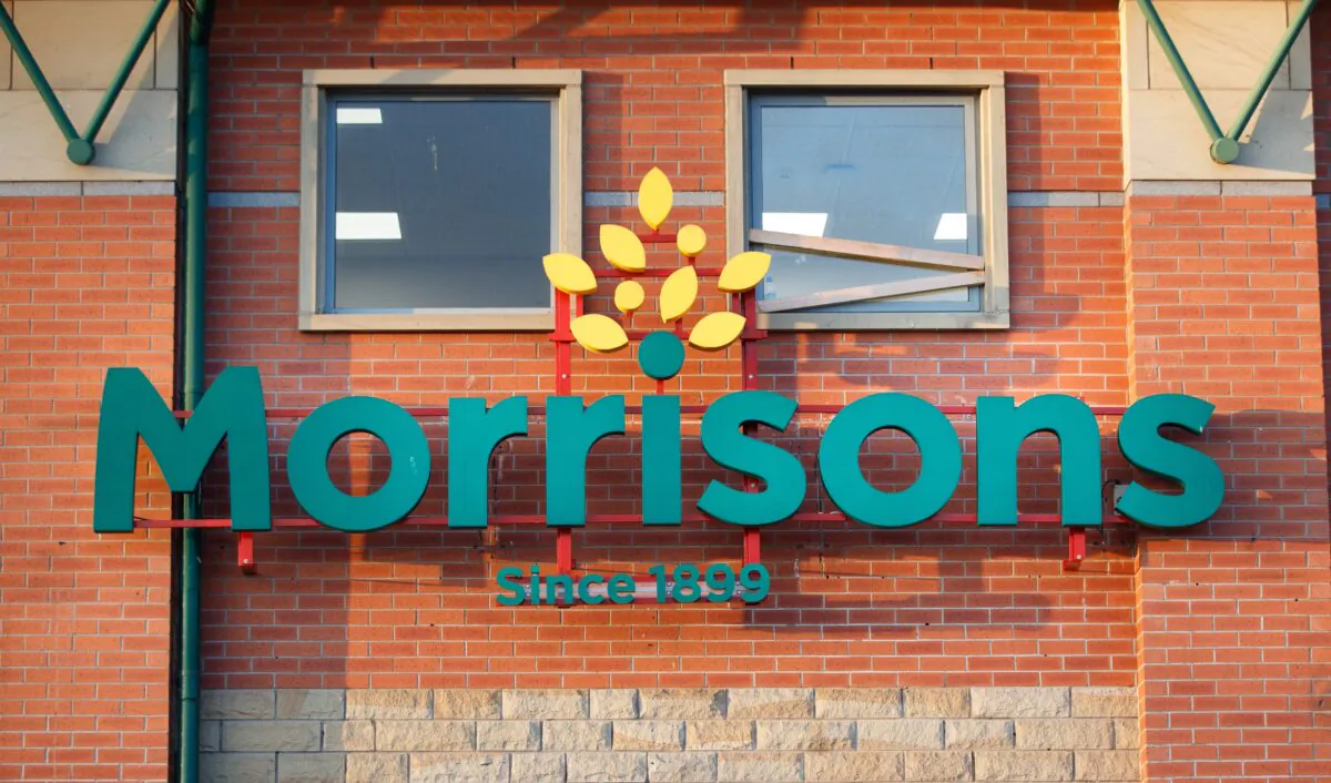 The Morrisons store in Wakefield, Yorkshire, UK, in an undated file photo. (Danny Lawson/PA)