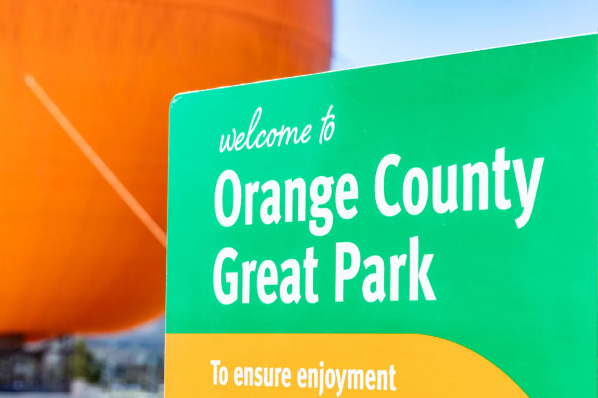 The Orange County Great Park in Irvine, Calif., on Jan. 26, 2021. (John Fredricks/The Epoch Times)