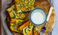 Scarpaccia Viareggina (Sweet Zucchini Cake)
