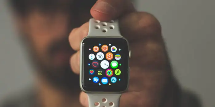 An apple iWatch. (Daniel Cañibano/via Unsplash)