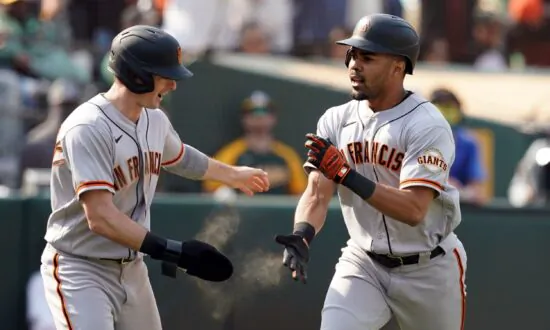 MLB Roundup: Giants Edge A’s on Lamonte Wade Jr.’s 9th-Inning HR
