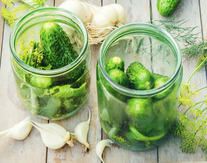 Late summer is prime pickling season. (Tatevosian Yana/Shutterstock)