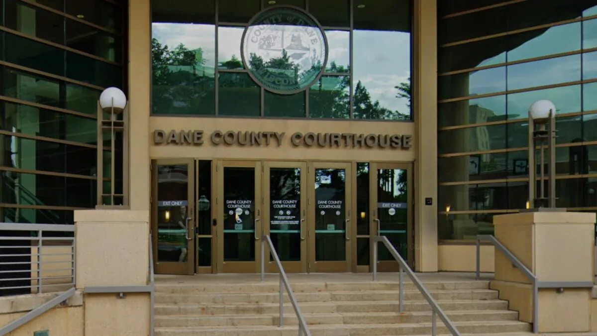 The Dane County Courthouse in Wisconsin.  (Courtesy of Google Maps)