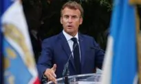 French President Macron Pays Homage to Civilians Killed in WWII