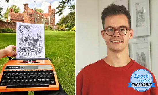 Photos: Young Artist Creates Mind-Blowing Art Prints Using Only the Keys on Typewriter