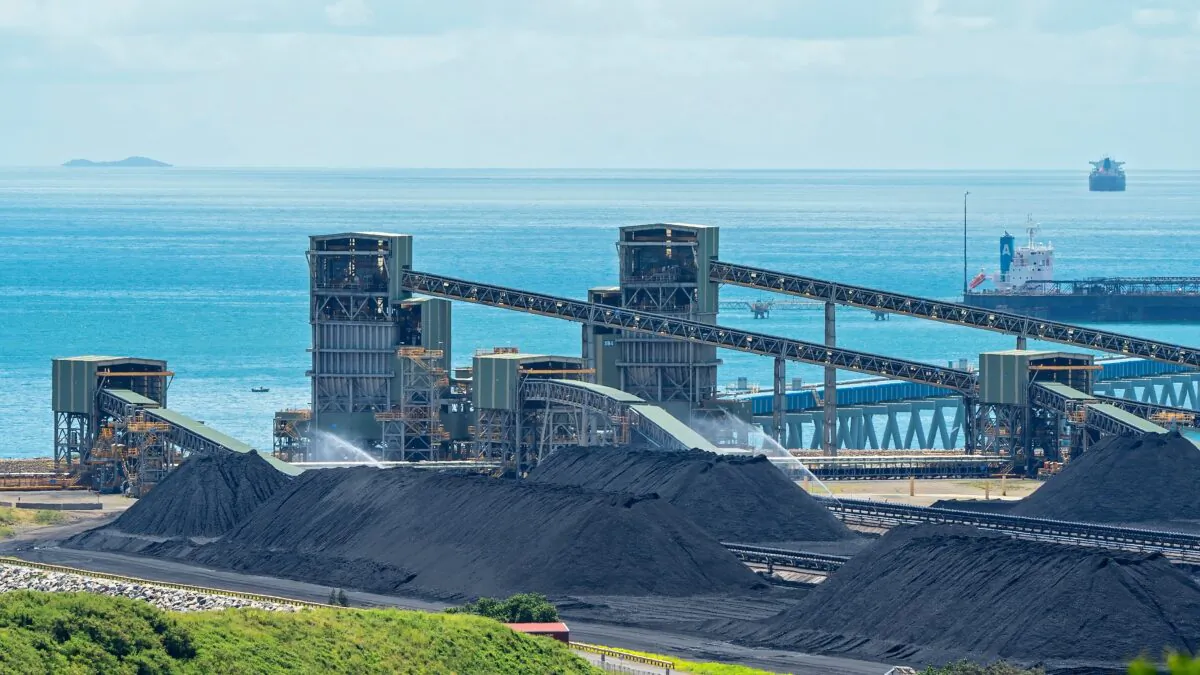Port of Hay Point terminal exporting thermal and metallurgical coal in Queensland, Australia in March, 2021. (Jackson Stock Photography/Shutterstock)