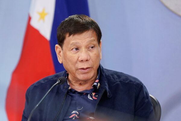 Philippine President Rodrigo Duterte