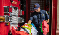 Irvine Rotary Club Donates Bags of Essentials to Orange County Fire Authority