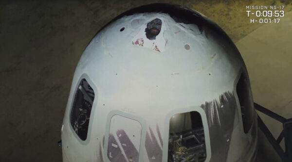 New Shepard capsule