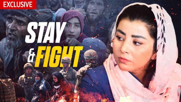 EXCLUSIVE: Kabul Woman Risks Life to Call for International Action