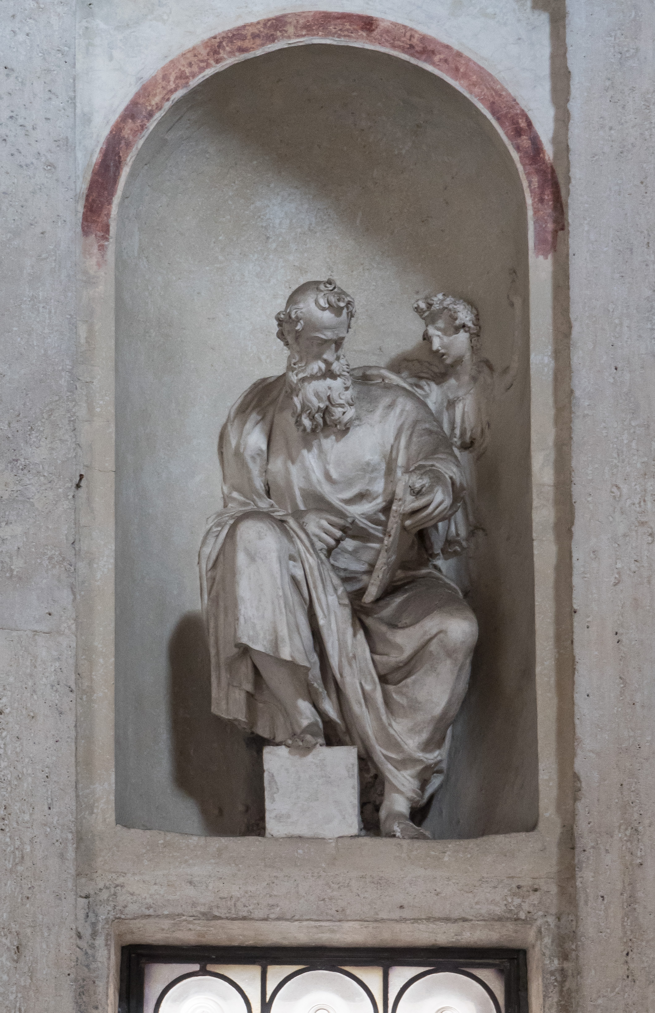 Tempietto, Matthäus-Statue