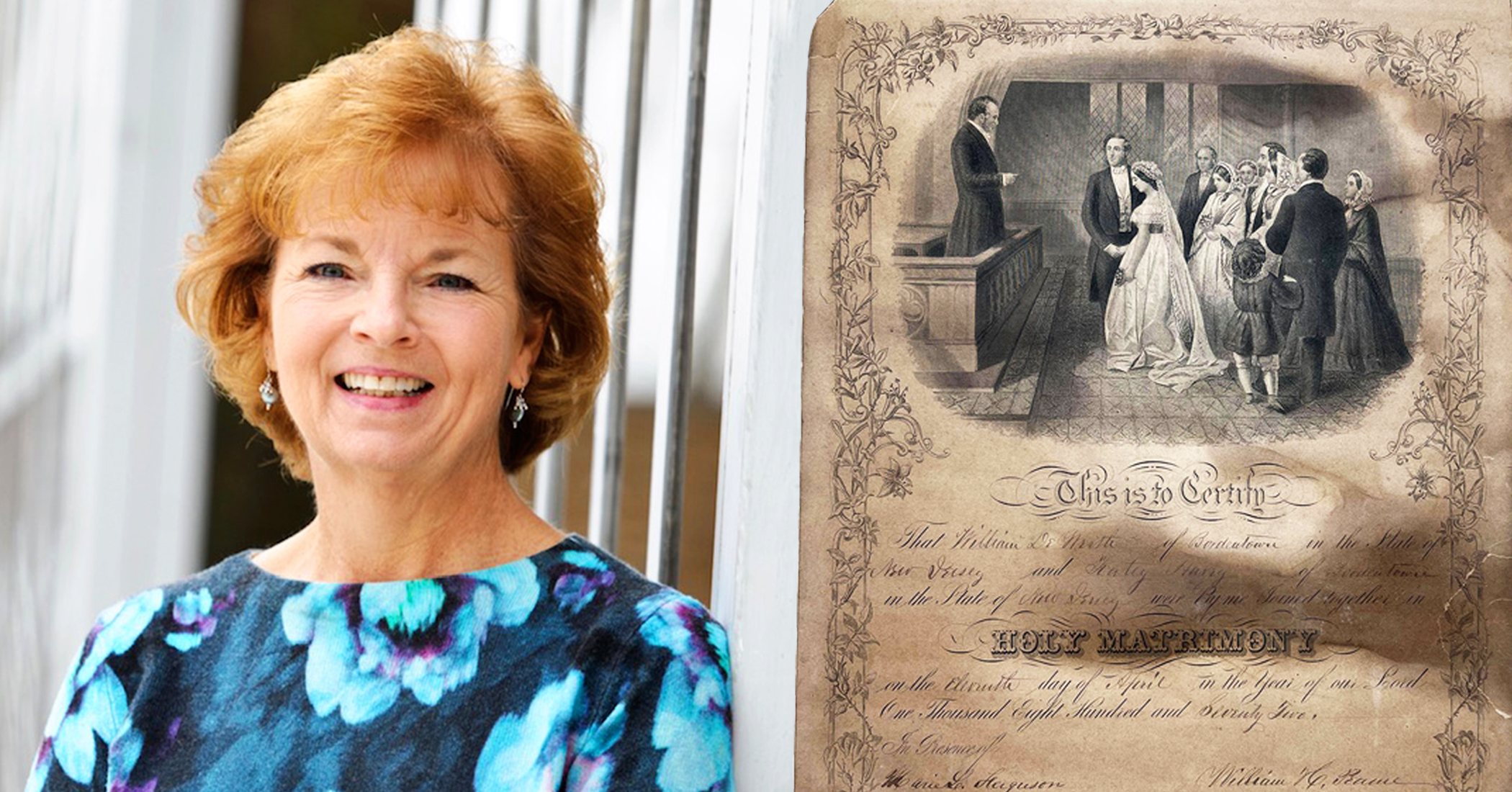 Marriage Certificate From 1875 Discovered in Thrift Shop Given to Couple's Great-Granddaughter - Vimarsana News