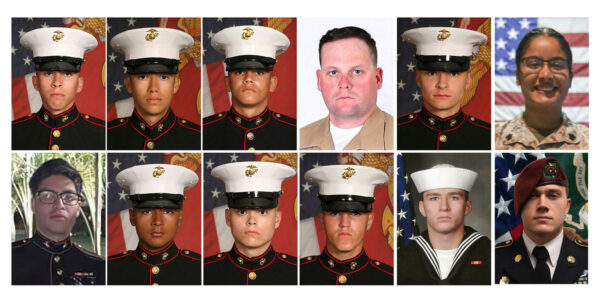 twelve service members killed in kabul