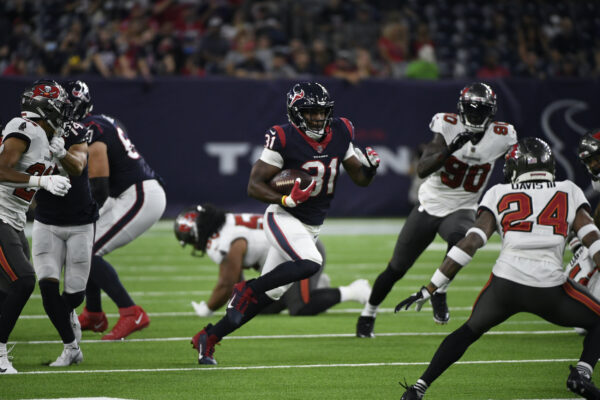 Houston Texans running back David Johnson