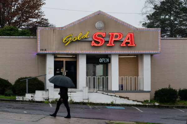 a spa where three women were shot and killed