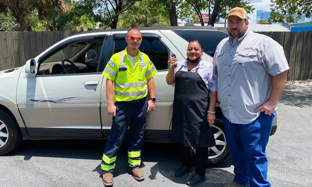 Woman Has to Sell Broken Down Car for Scrap, Ubers and Walks to Work