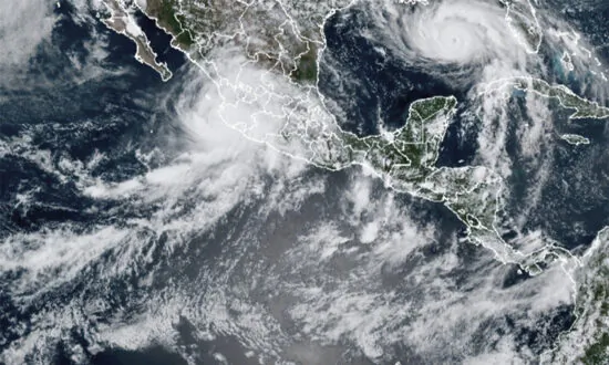Tropical Storm Nora Fading, After Leaving 1 Dead, 7 Missing