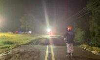 Ida Collapses Mississippi Road; Kills 2, Injures at Least 10