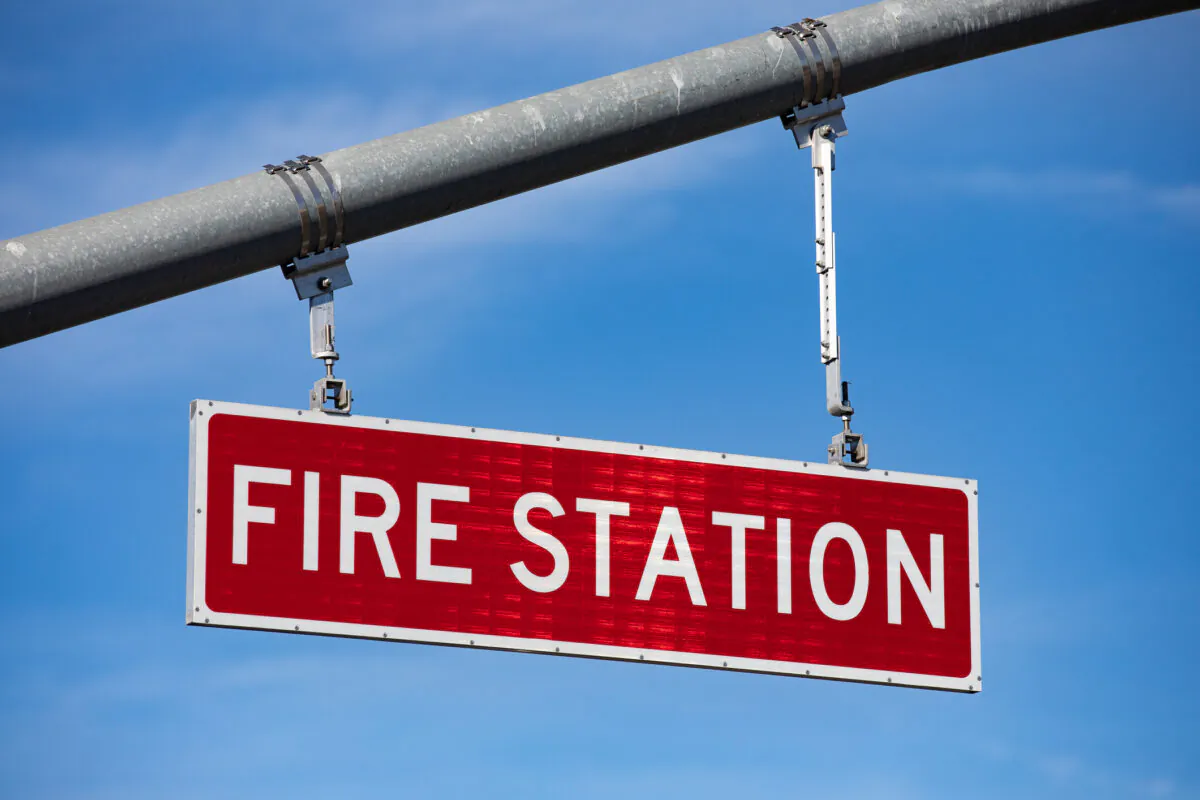 Orange County Fire Authority Engine Number 61 in Buena Park, Calif., on Jan. 15, 2021. (John Fredricks/The Epoch Times)