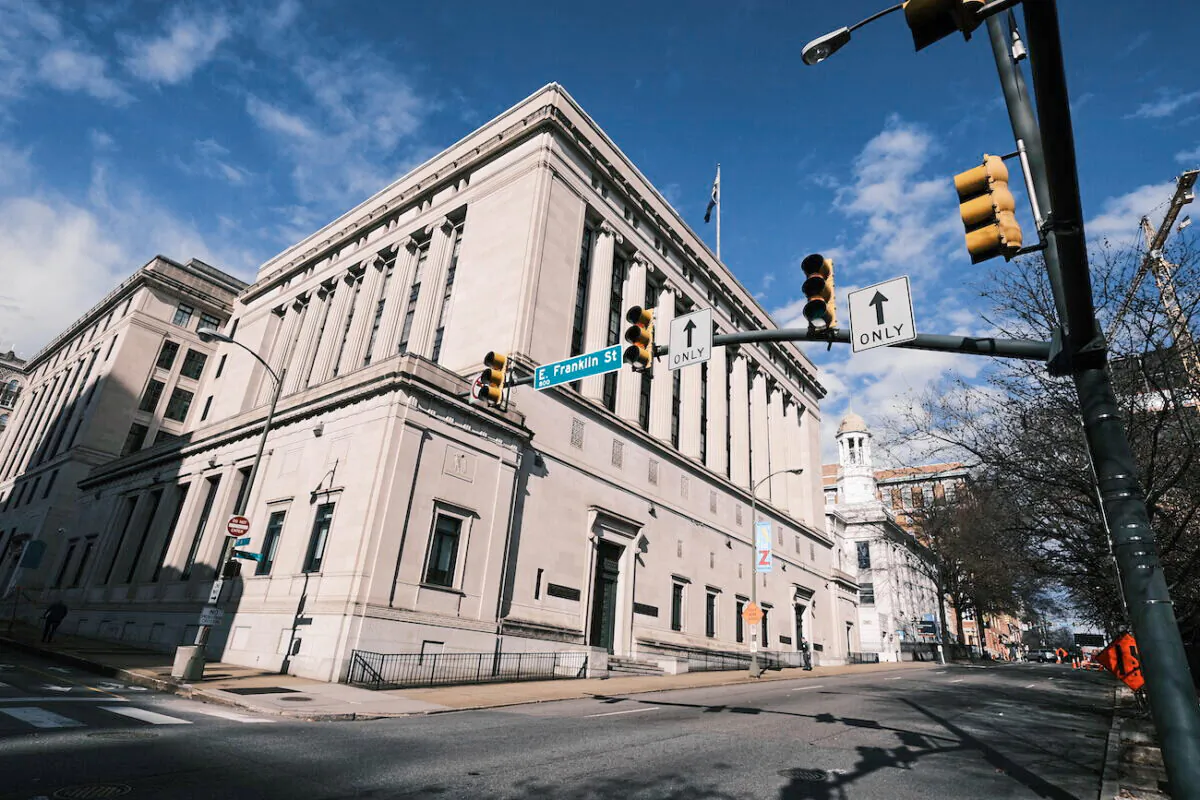 Virginia state Supreme Court building in Richmond, Va., on Jan. 15, 2021. (Eze Amos/Getty Images)