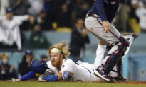 Dodgers Rally Past Braves for Sweep, Scherzer Leaves After 6