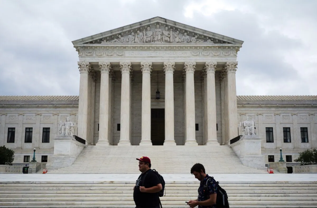 The U.S. Supreme Court is seen in Washington, D.C. on Sept. 1, 2021. (Mandel Ngan/AFP via Getty Images)