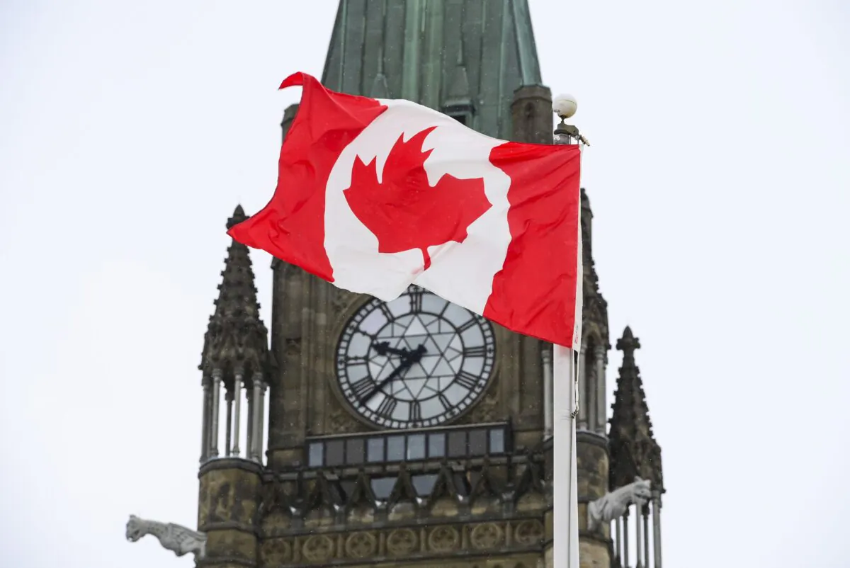 The Peace Tower on Parliament Hill in Ottawa on Jan. 25, 2021. (The Canadian Press/Sean Kilpatrick)
