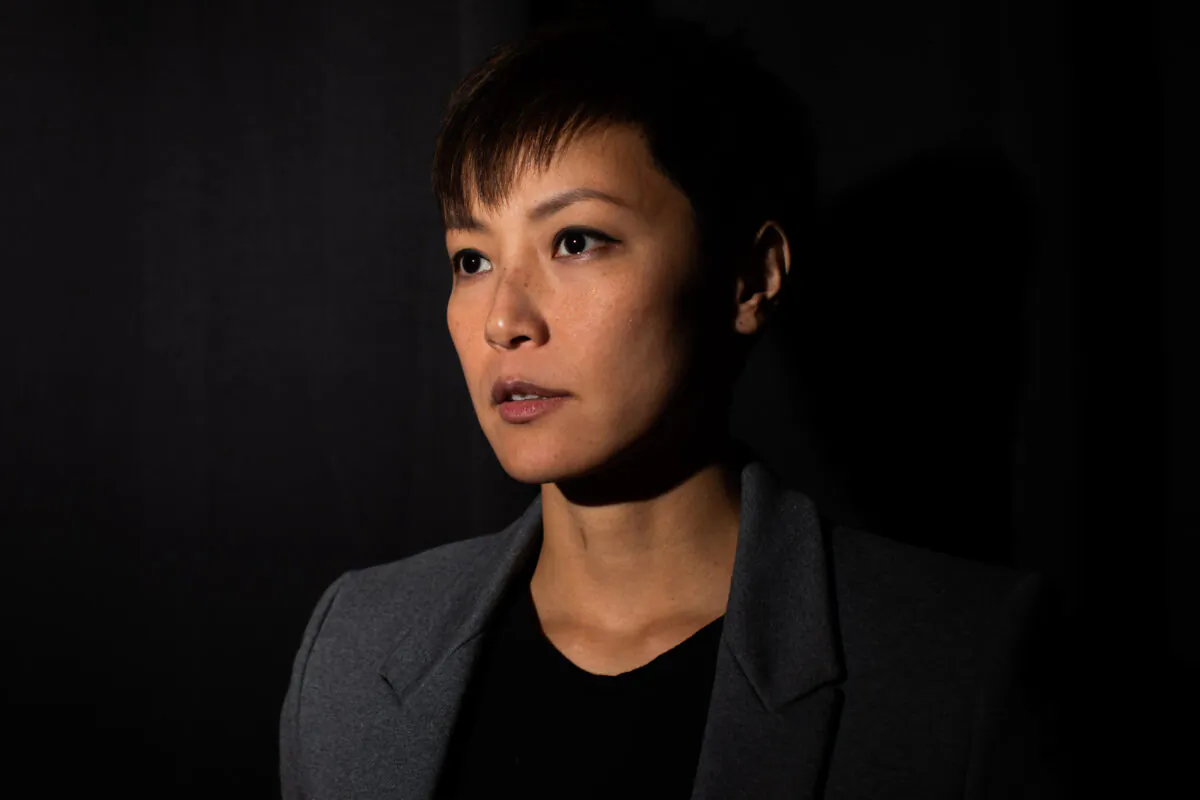 Cantopop star turned political activist Denise Ho, also known as HOCC, at a seminar in Melbourne, Australia, on Sept. 4, 2019. (Asanka Ratnayake/Getty Images)