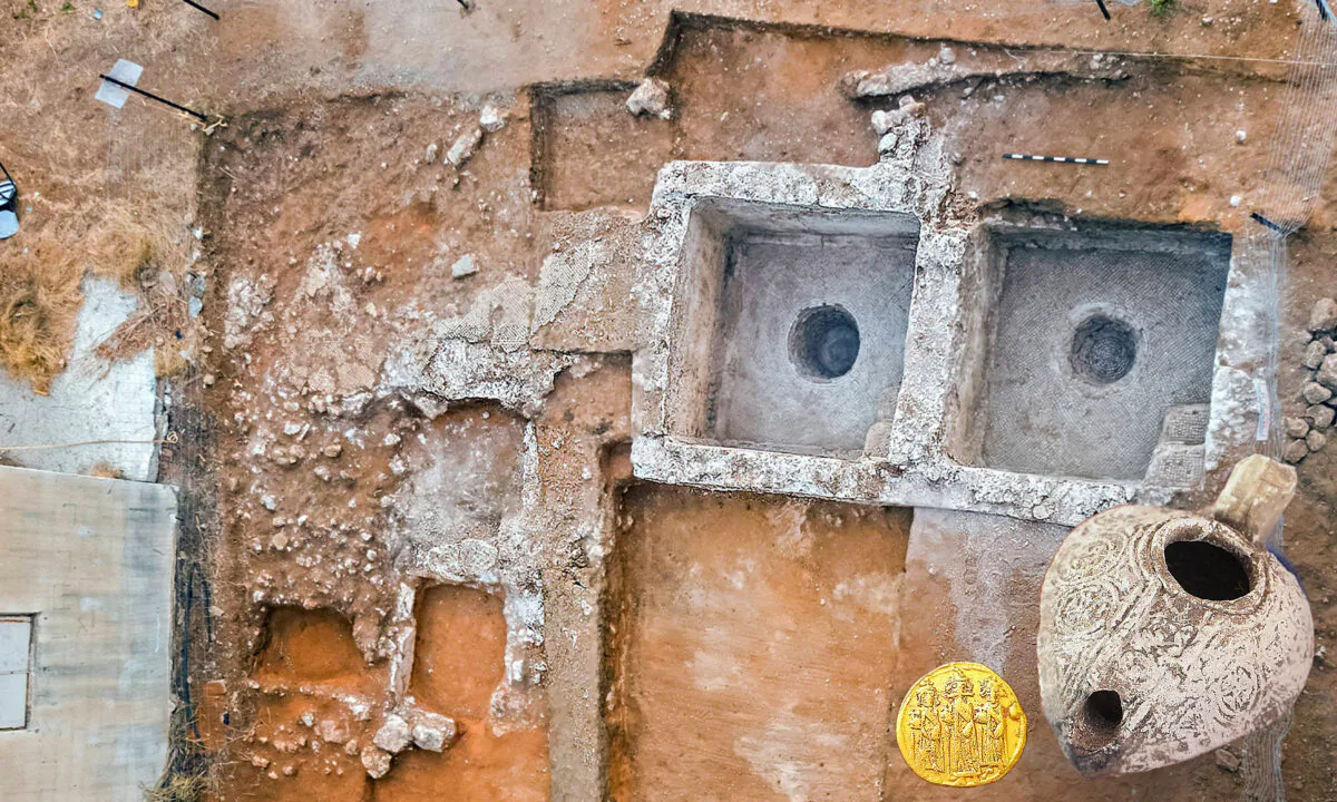 (Courtesy of Assaf Peretz/Israel Antiquities Authority)