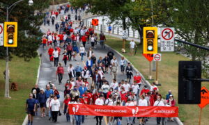 Rally Marks 1,000 Days Since China Detained Two Canadians