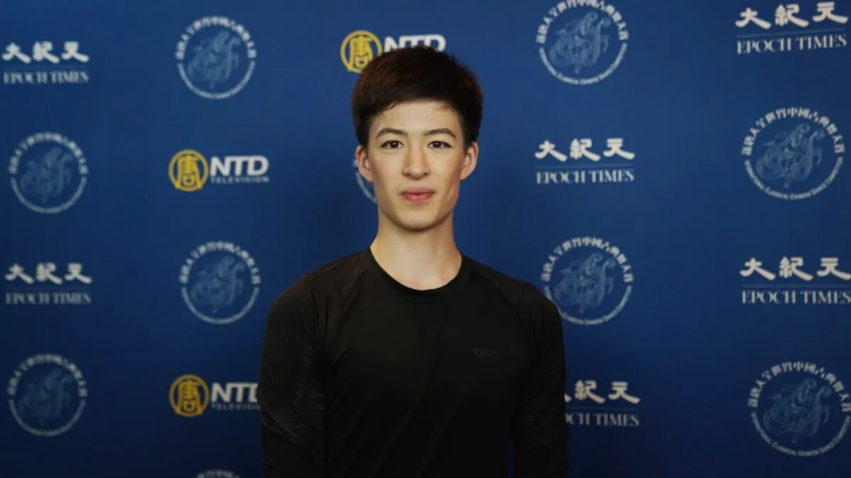 Jesse Browde participated inthe 9th NTD International Classical Chinese Dance Competition in New York state on Sept. 4, 2021. (The Epoch Times)