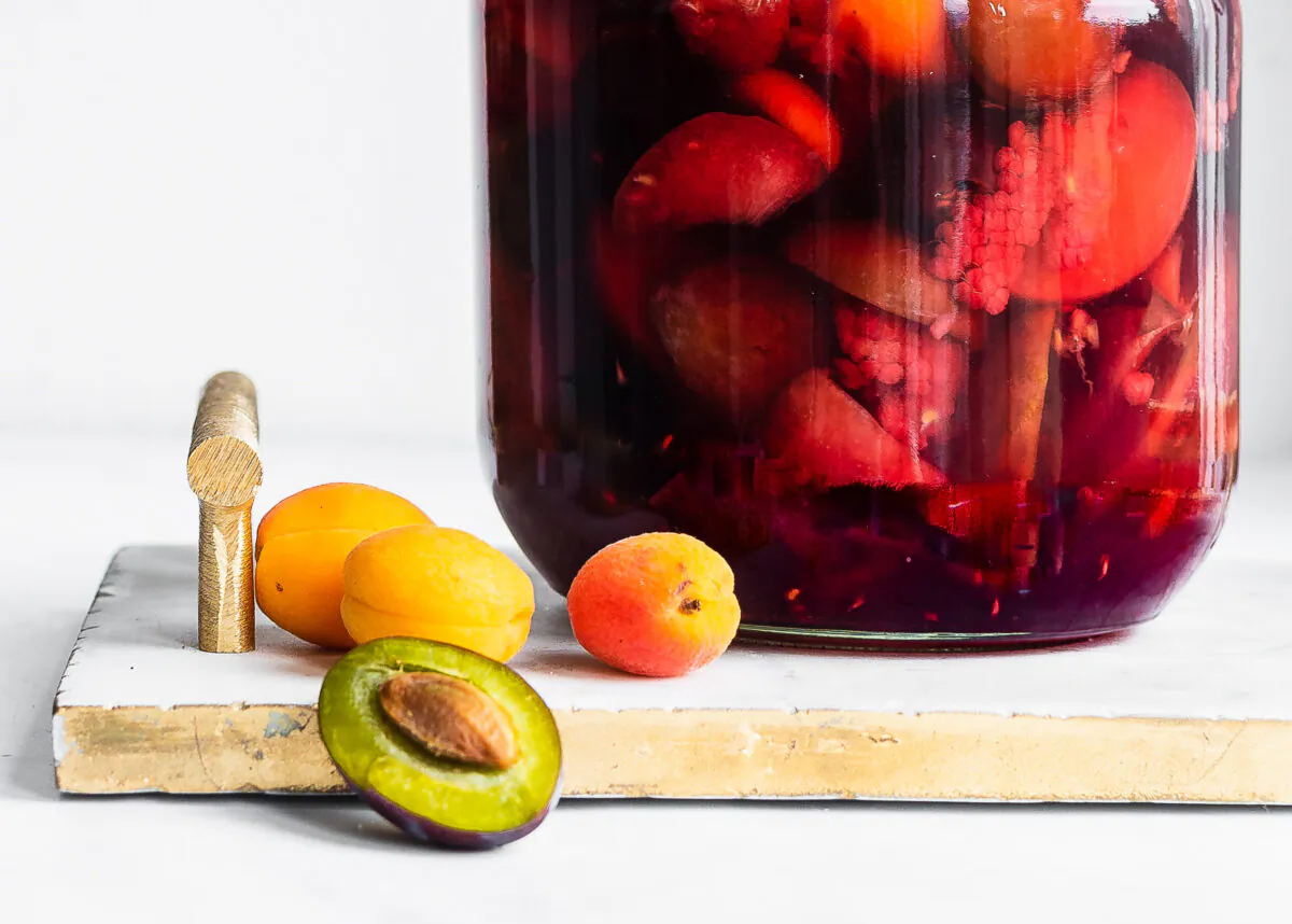 In the dark and cold of winter, opening up a crock of bachelor's jam will return you to the brightness of summer. (Jennifer McGruther)
