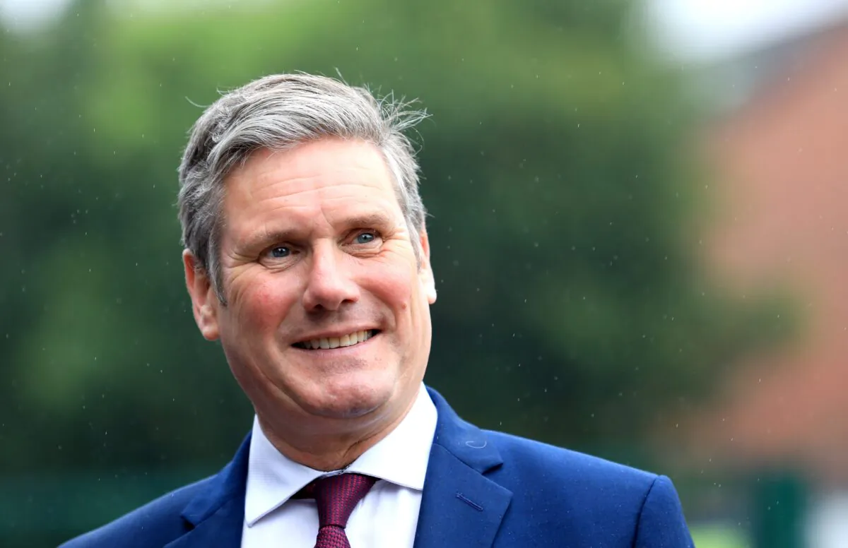 Labour leader Sir Keir Starmer in a file photo dated July 8, 2021. (Peter Morrison/PA)