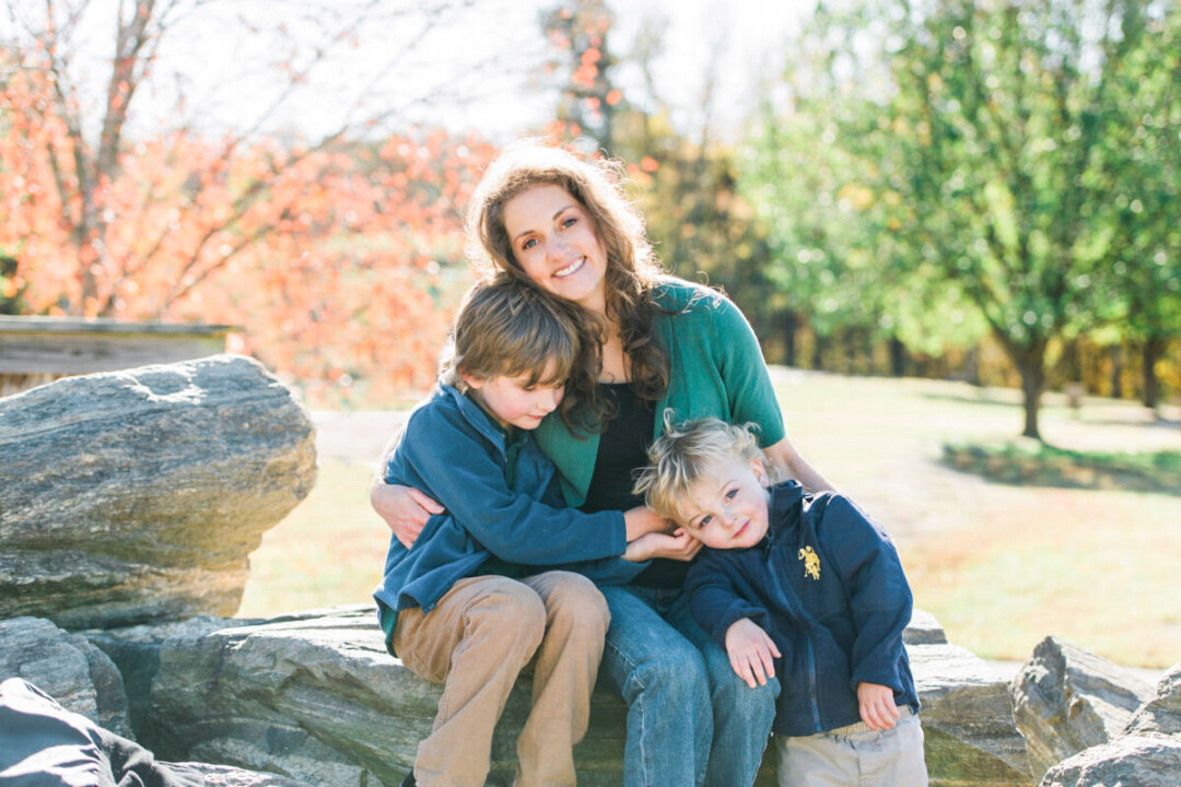 Dr. Sina McCullough and her two boys. (Photo courtesy of Dr. Sina McCullough)