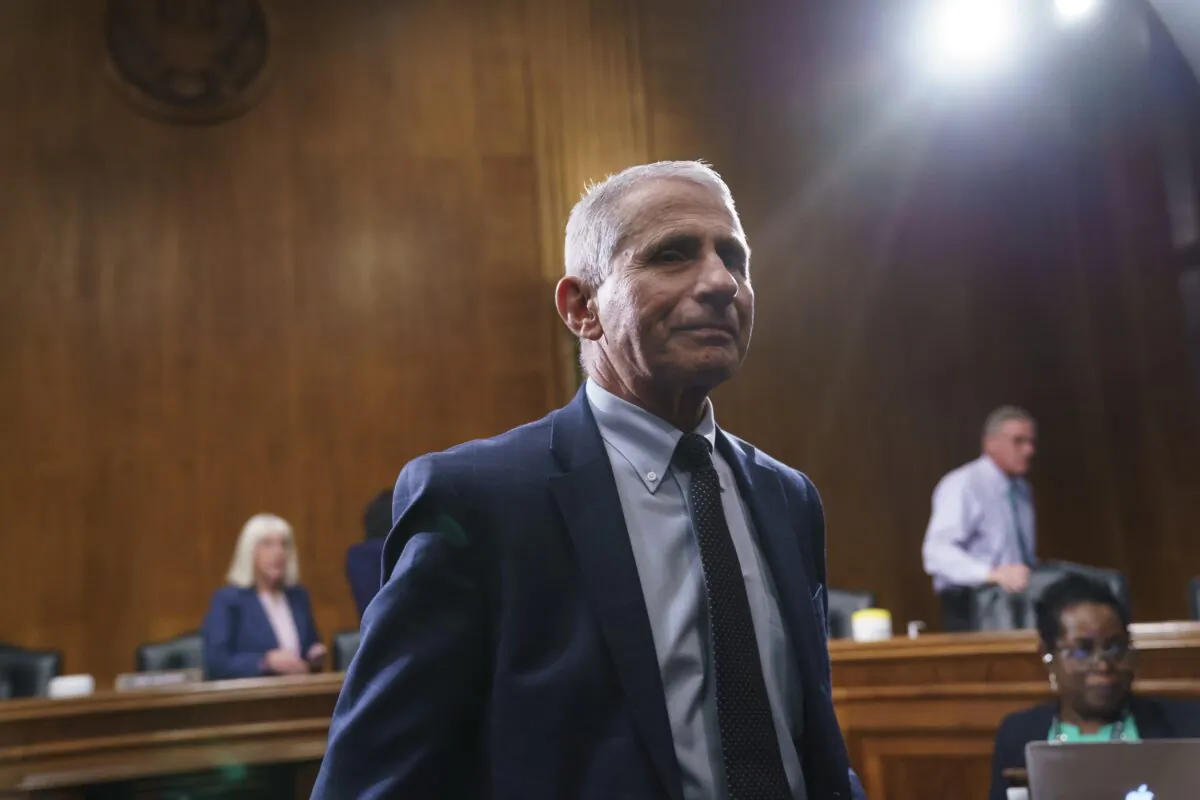 Dr. Anthony Fauci is seen in Washington on July 20, 2021. (J. Scott Applewhite/Pool/Getty Images)
