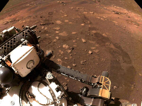 Jezero Crater on Mars