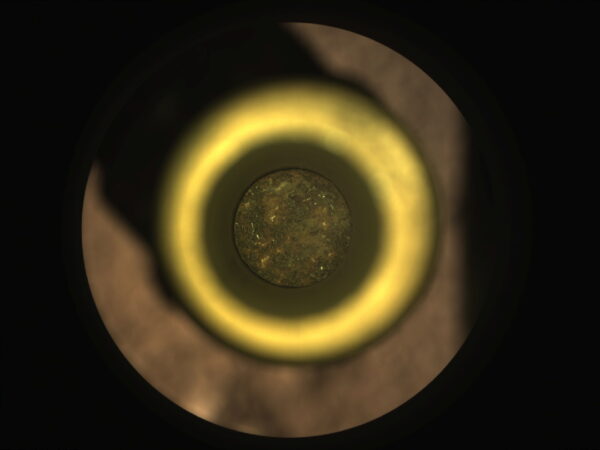 first cored-rock sample of Mars rock