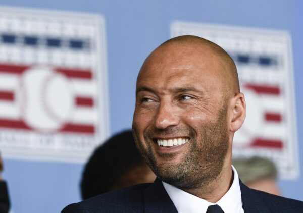 Hall of Fame inductee Derek Jeter