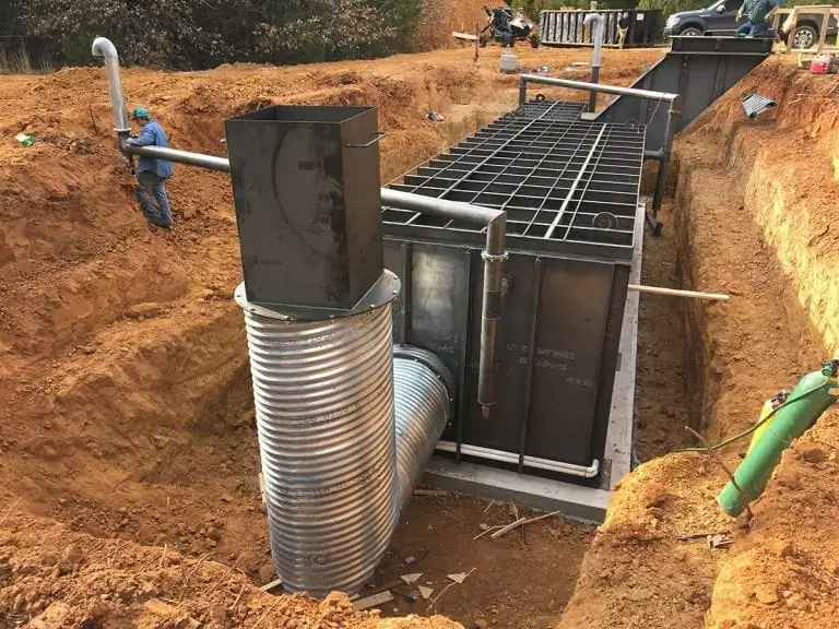 This modular square shelter is what one of the reinforced models that Atlas Survival Shelter builds at its construction plant in Texas. (Company photo)