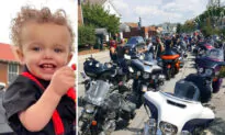 Almost 2,000 Bikers ‘Show Up and Show Out’ to Escort Hearse of ﻿2-Year-Old Flood Victim