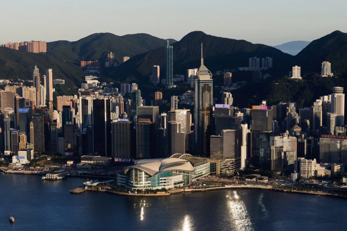 A general view of skyline buildings, in Hong Kong, China on July 13, 2021. (Tyrone Siu/Reuters)