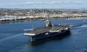 First US Navy Carrier Strike Group Carrying F-35C Stealth Fighters Enters the South China Sea