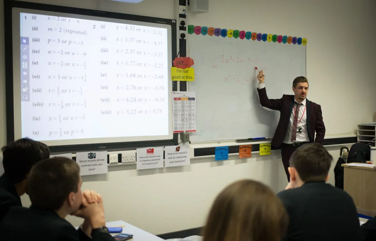 The rhetoric of collective guilt—systemic racism, white privilege, silence is violence—became ubiquitous as school leaders assigned culpability to white employees for racial inequities. (Matt Cardy/Getty Images)